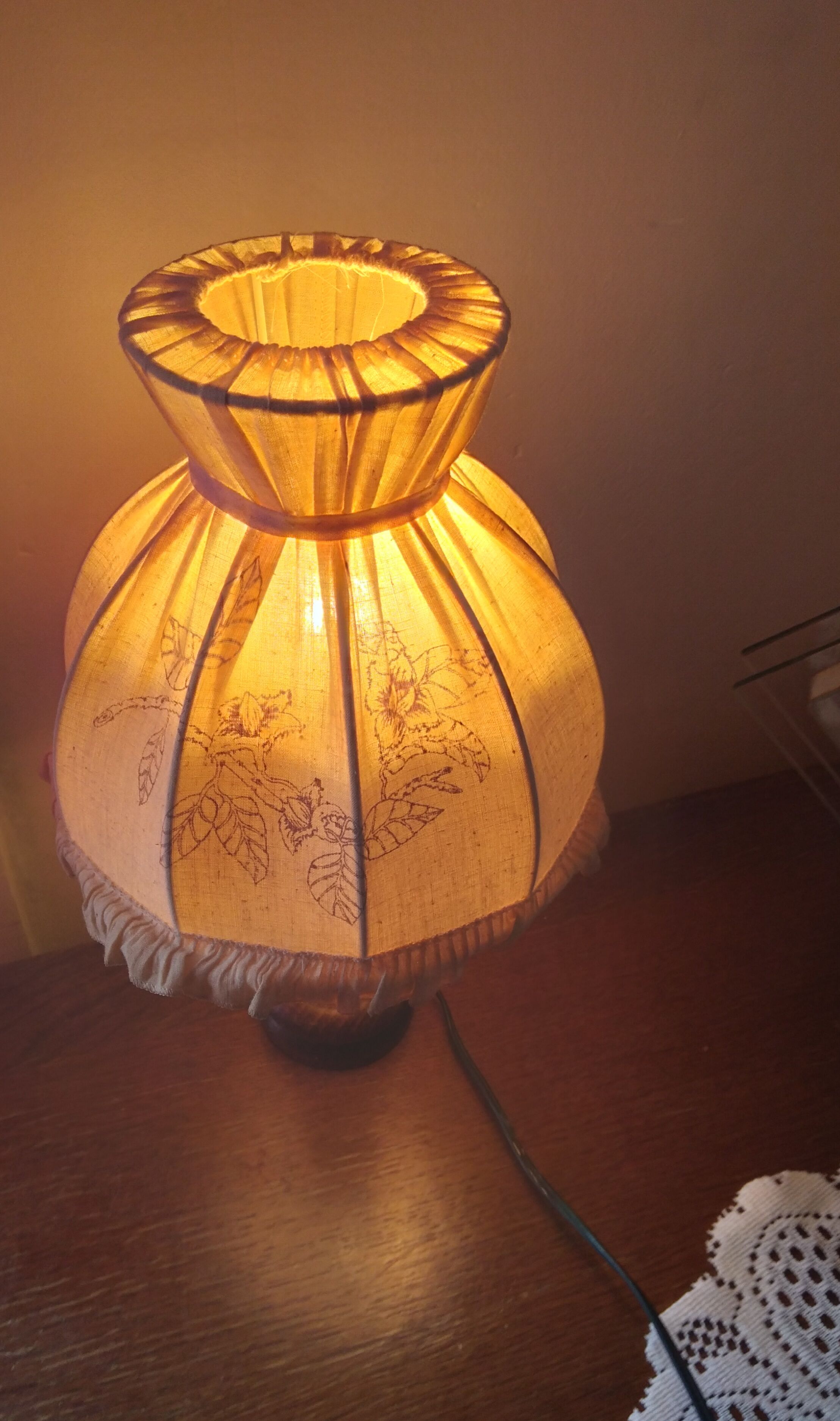 Vintage bedside lamp