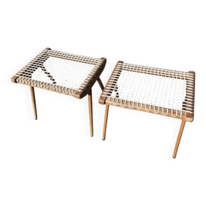 Paire de tabouret georges