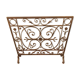 fireproof fireplace wrought iron