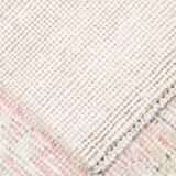 3x11 dusty beige & brown vintage runner rug