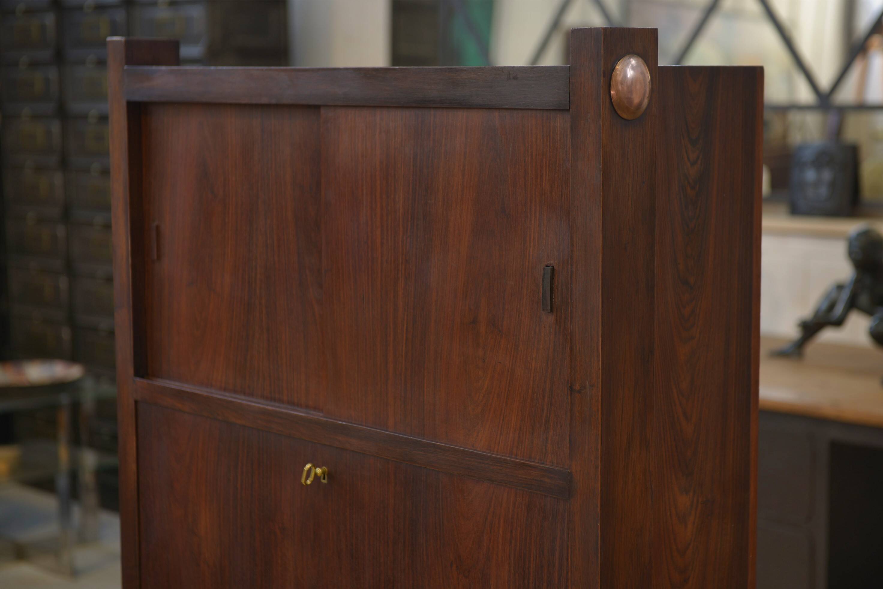 Rosewood secretary from the 1950s.