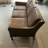 Danish leather sofa