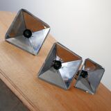 Brass reflector industrial pendant light