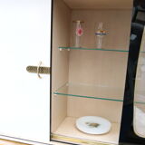 Buffet vintage, bois et formica, 1950