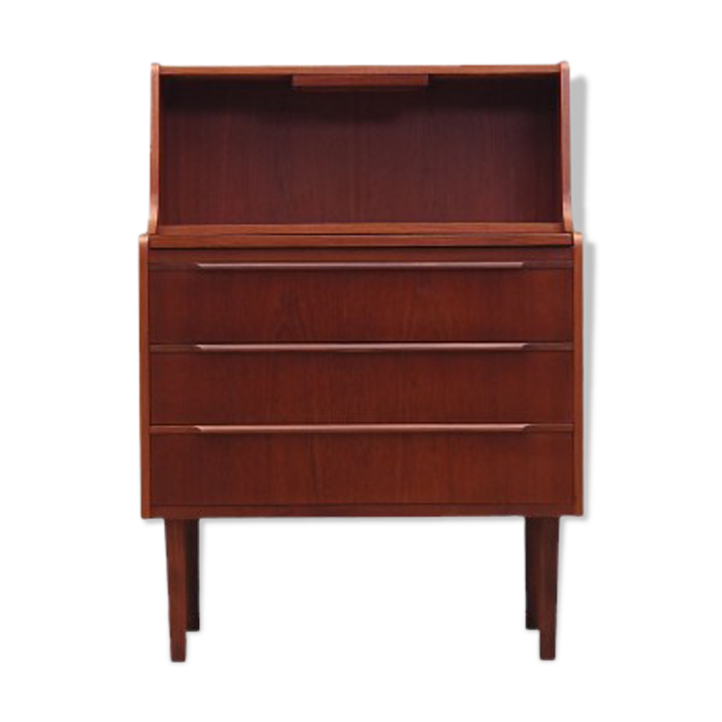Teak Secretary, Danish design, 1970s, production: Denmark