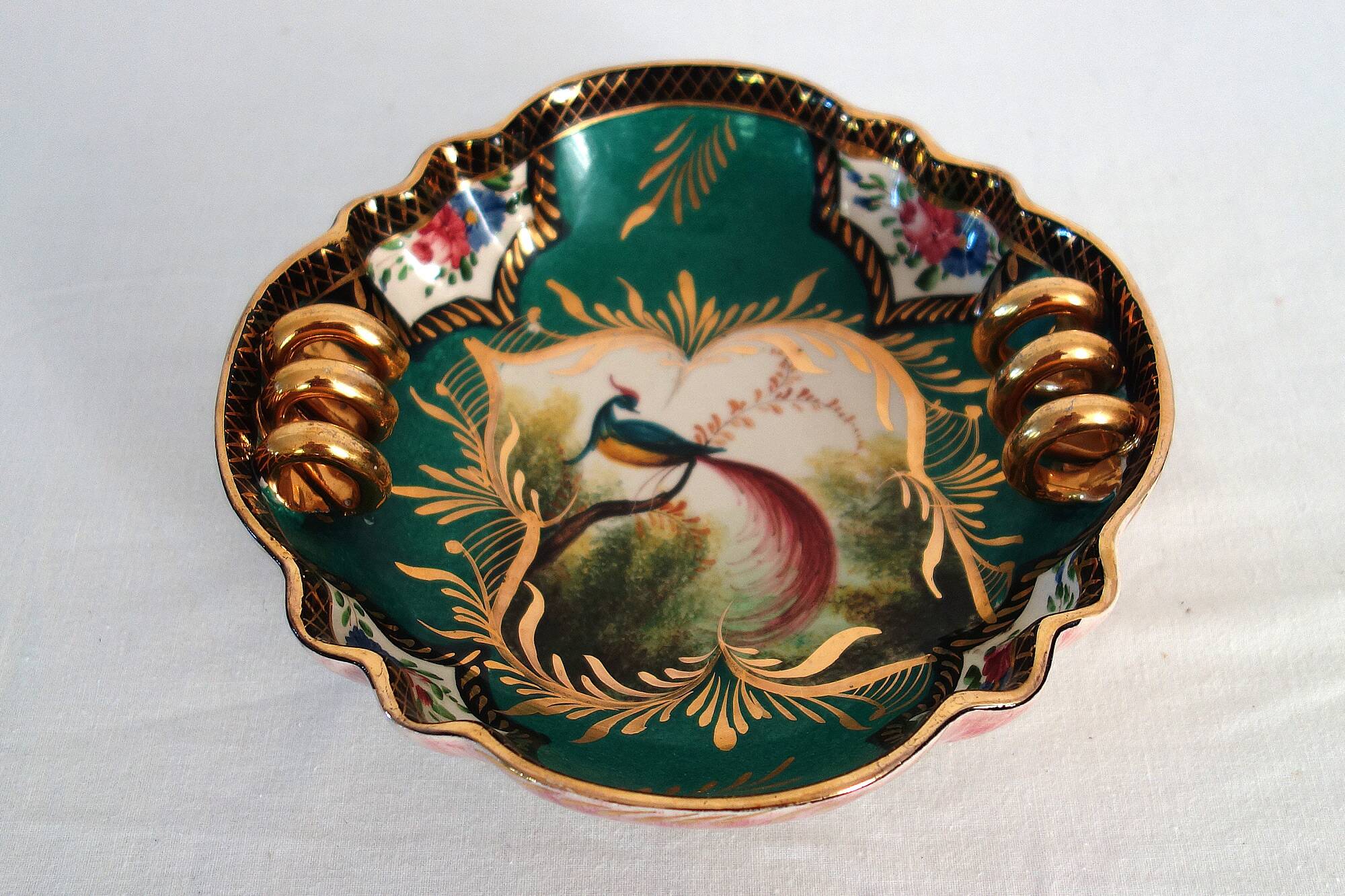 H. Béquet Quaregnon wall plate, 1950s