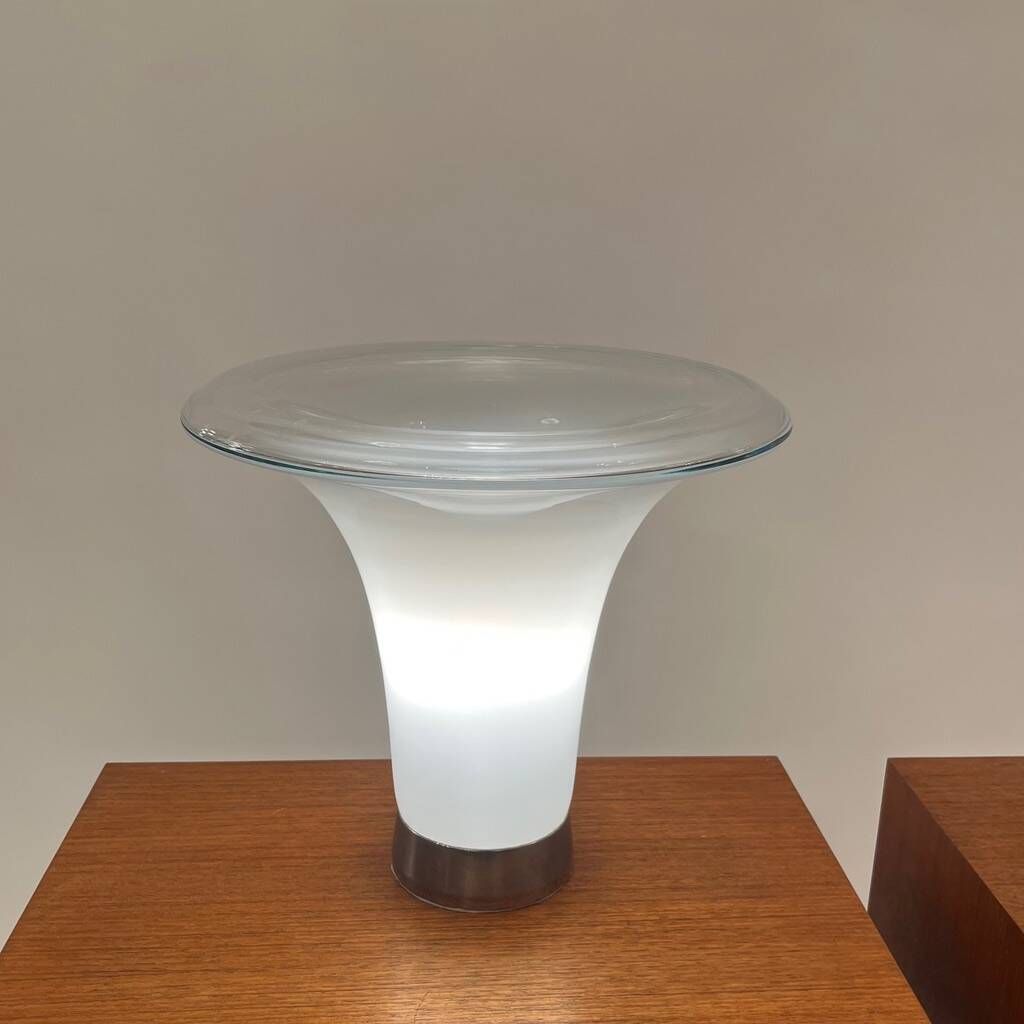 Pair of Comare lamps in glass by Gino Vistosi 1960s