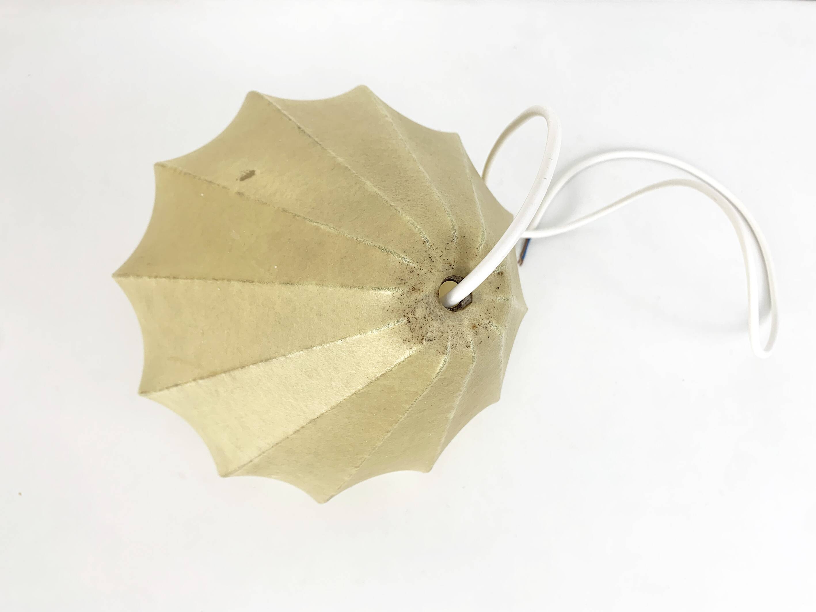 Cocoon Pendant Lamp, Friedel Wauer for Goldkant Leuchten, 1960s