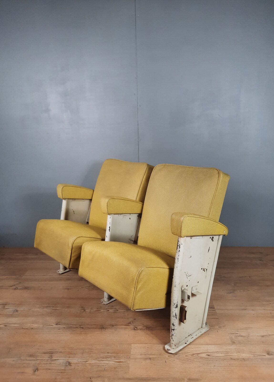 Two-seater cinema armchair from the 70s