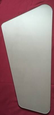 Trapezoidal mirror 75 x 35 - 1960s