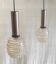 Amber glass suspension design in the style of H. Tynell - 1970s