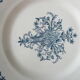 Lot of 4 flat plates Alhambra de Salins iron earth