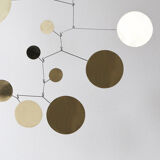70x60cm modernist brass mobile