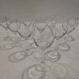 10 wine glasses Luminarc model "sheaf epi de blè"