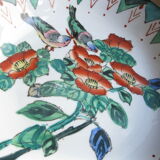 Chinese decorative plate brass-mounted