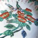 Assiette décorative chinoise monture laiton