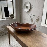 Plat en bois XL racine de thuya