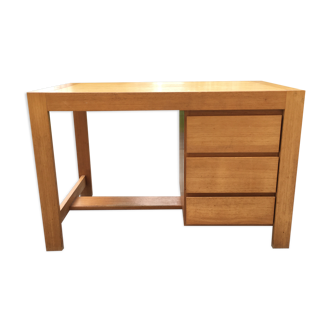 Solid oak desk 70s