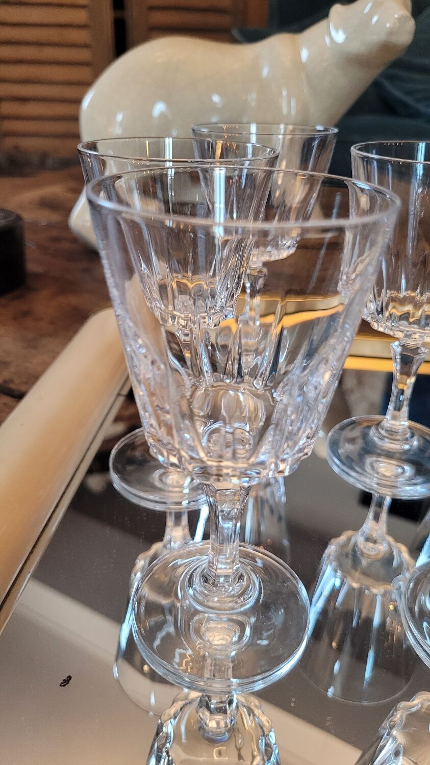70's stemware