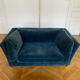Velvet sofa - 2 seats