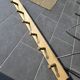 Antique wooden coat rack with 6 hooks