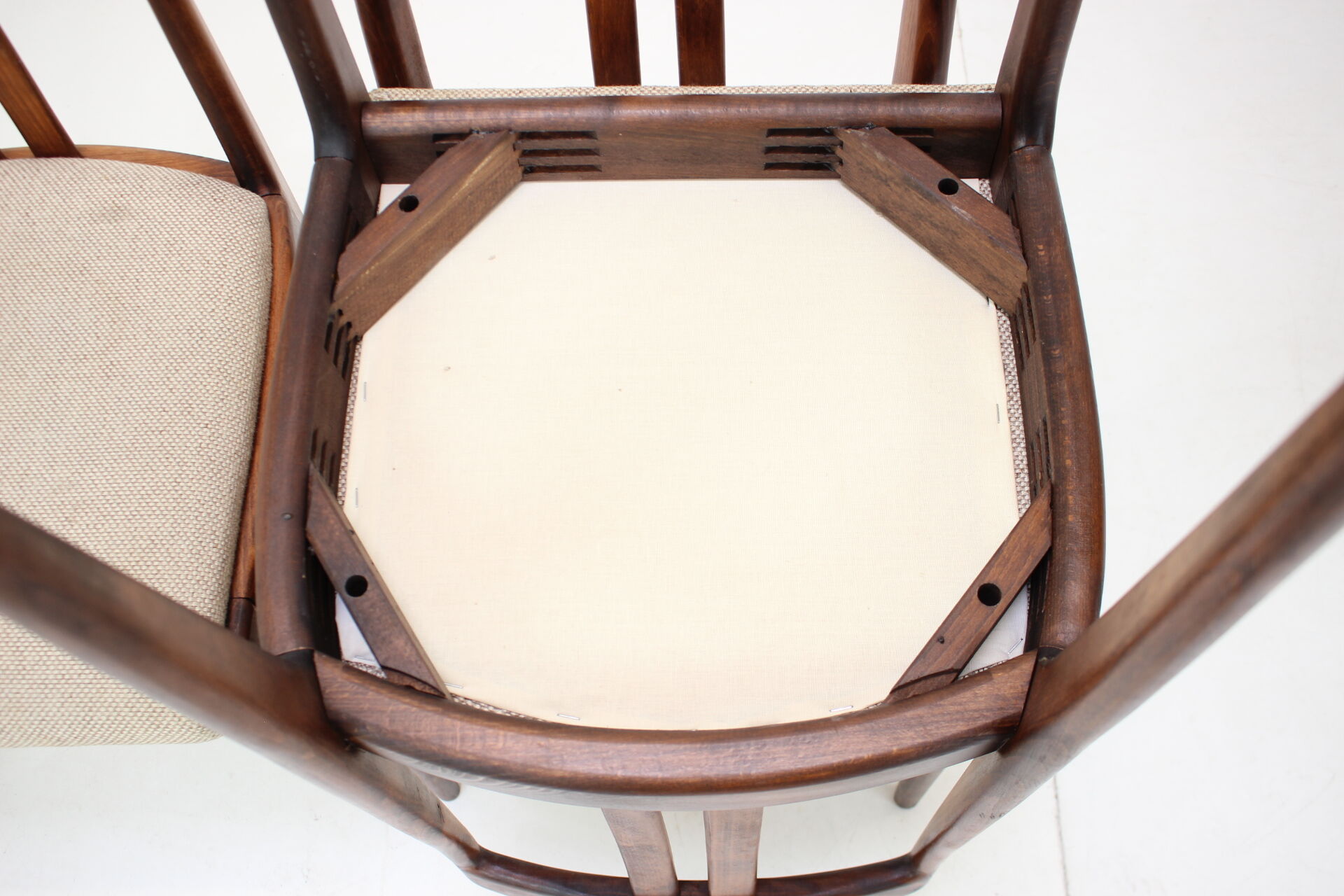 Set of Four Dining Chairs by Drevotvar, Czechoslovakia, 1970