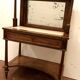 Louis XVI style credenza in mahogany and 19th century veneer