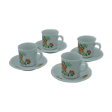 set of 4 coffee cups Winterling Roslau Bavaria