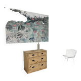 Petit meuble de métier format commode en pin 1940