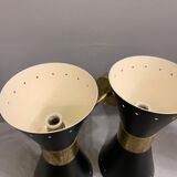 Wall lamps in the style of Italian creations of the 50s