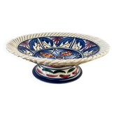 Coupe à fruits sur pied made in Spain en céramique