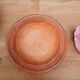 Antique earthenware butter dish