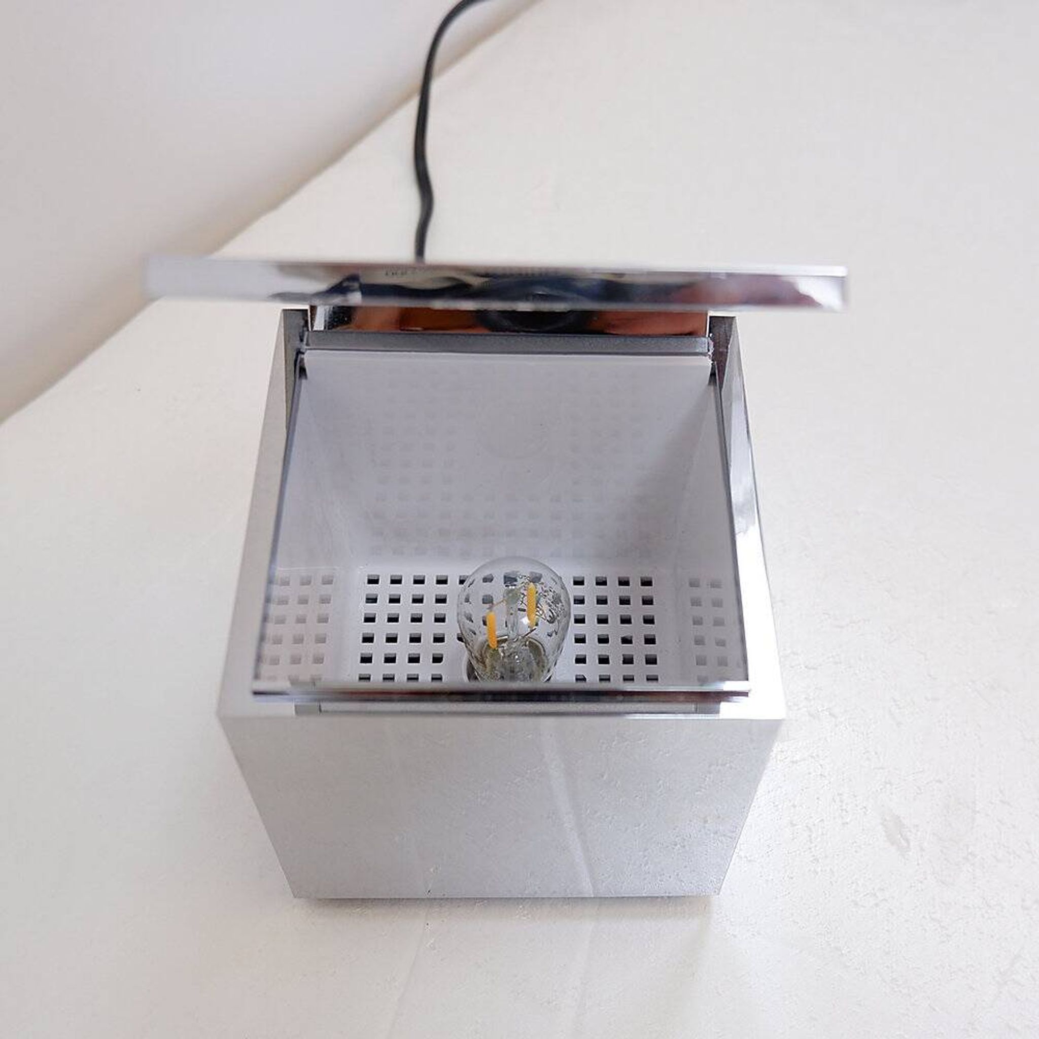 Cube lamp Cuboluce by Franco Bettonica, Mario Melocchi for Cini & Nils - 1970s