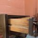 Mahogany desk by Jacques Auville