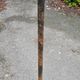 Atomic coat rack in metal and wooden balls / 1950s