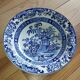 Blue Chinese Plate Creil & Montereau LM & Cie – Opaque Porcelain | Model R