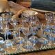 Art deco stemware