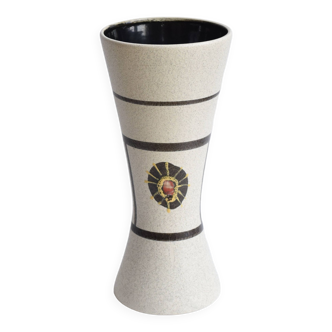 Vase moderniste Fohr Keramik 318 - 30 - Made in Germany