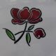 6 assiettes plates vintage de Badonviller 200825