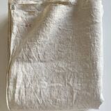 Nappe de ferme de réserve en lin brut 19e L260cm