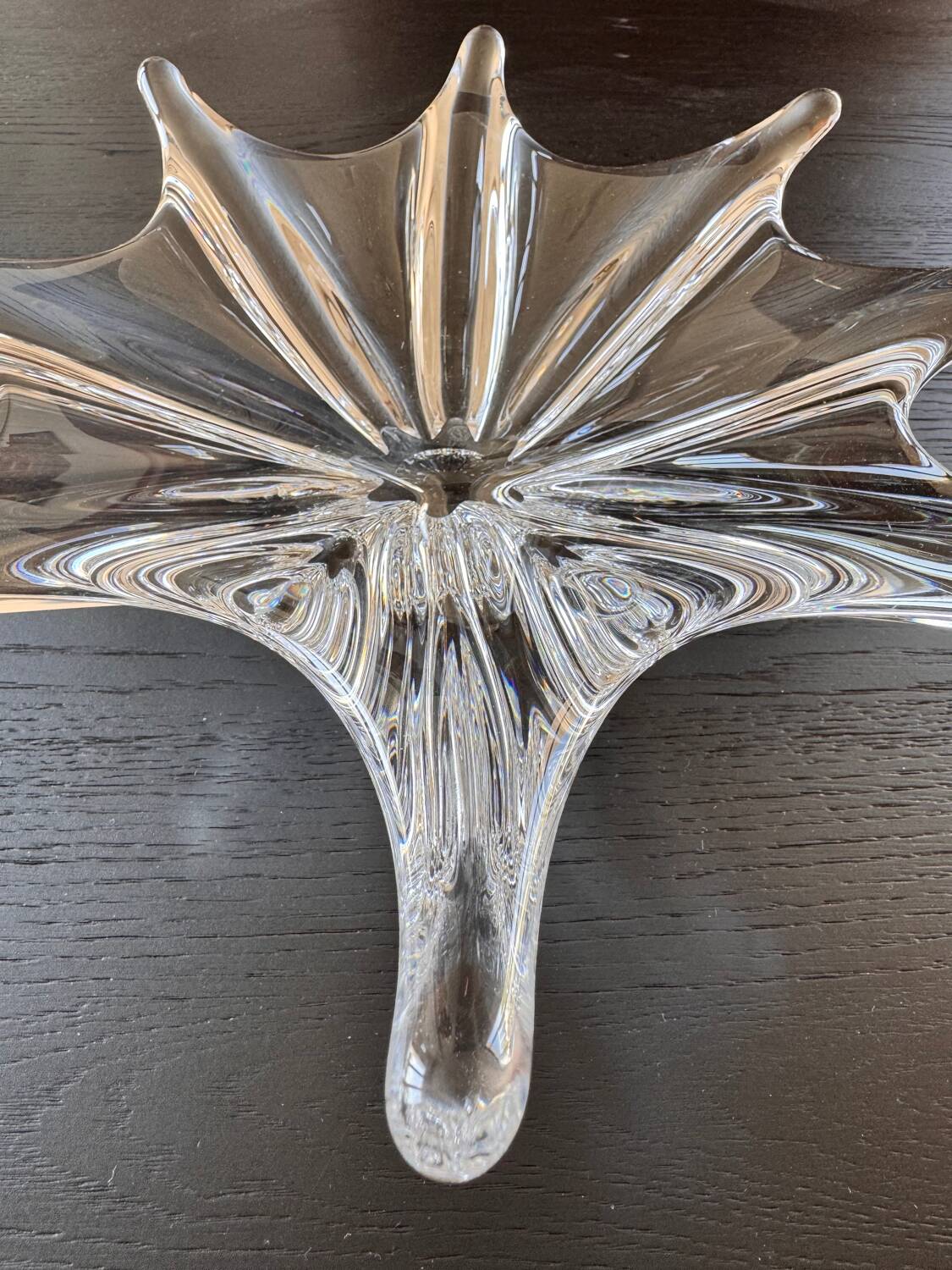 Baccarat crystal centerpiece