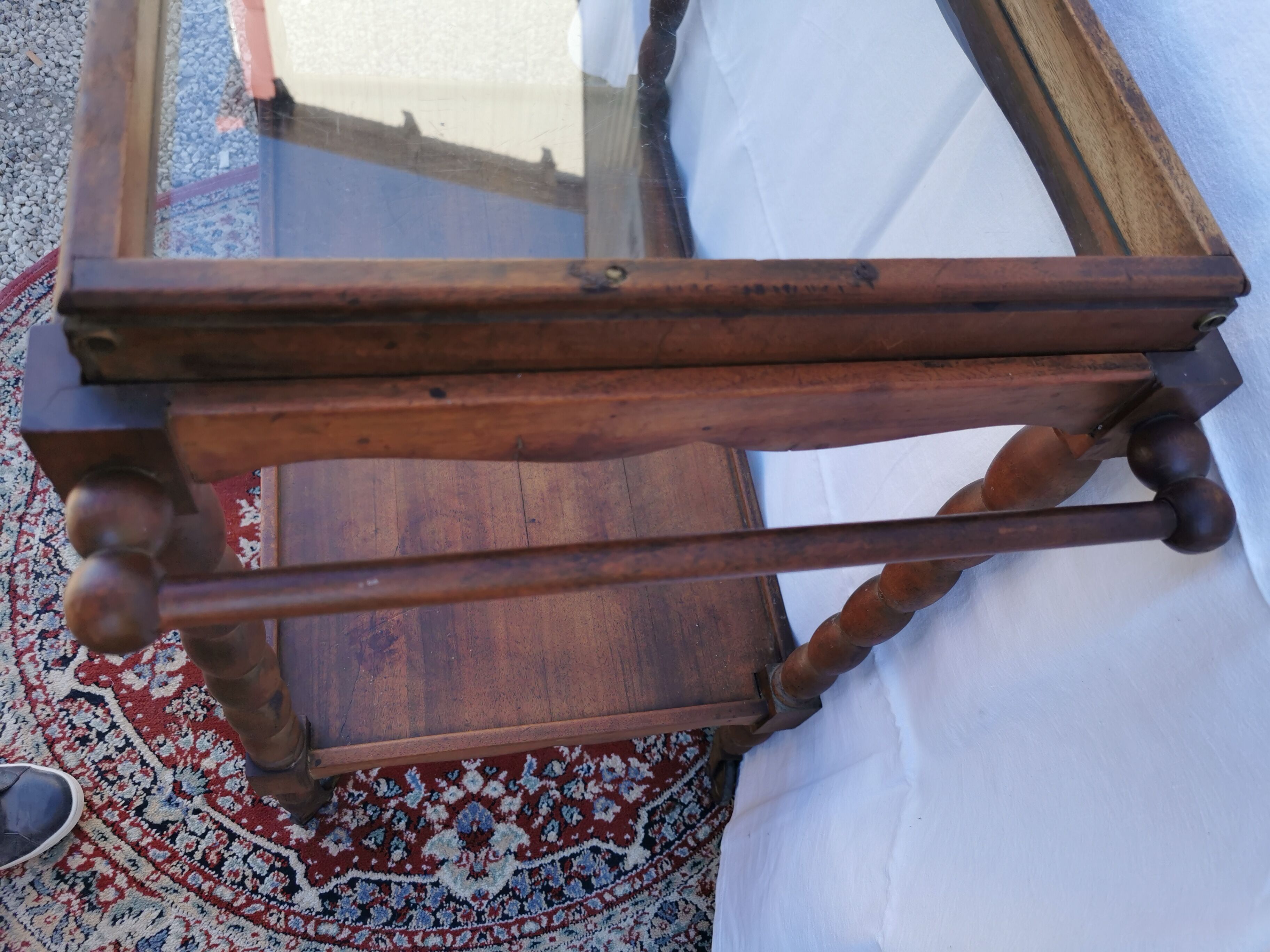 Vintage wood dessert