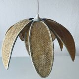 Lotus flower pendant light