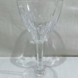 Val Saint Lambert - 10 Nestor Hamlet White Wine Glasses