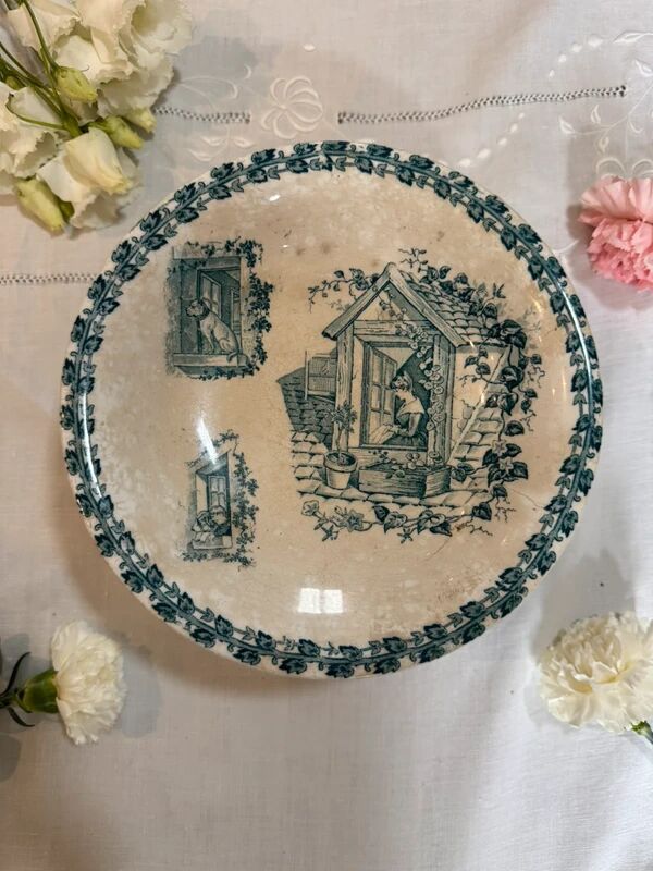 Ironstone compote dish