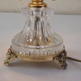Lampe en cristal à pampilles