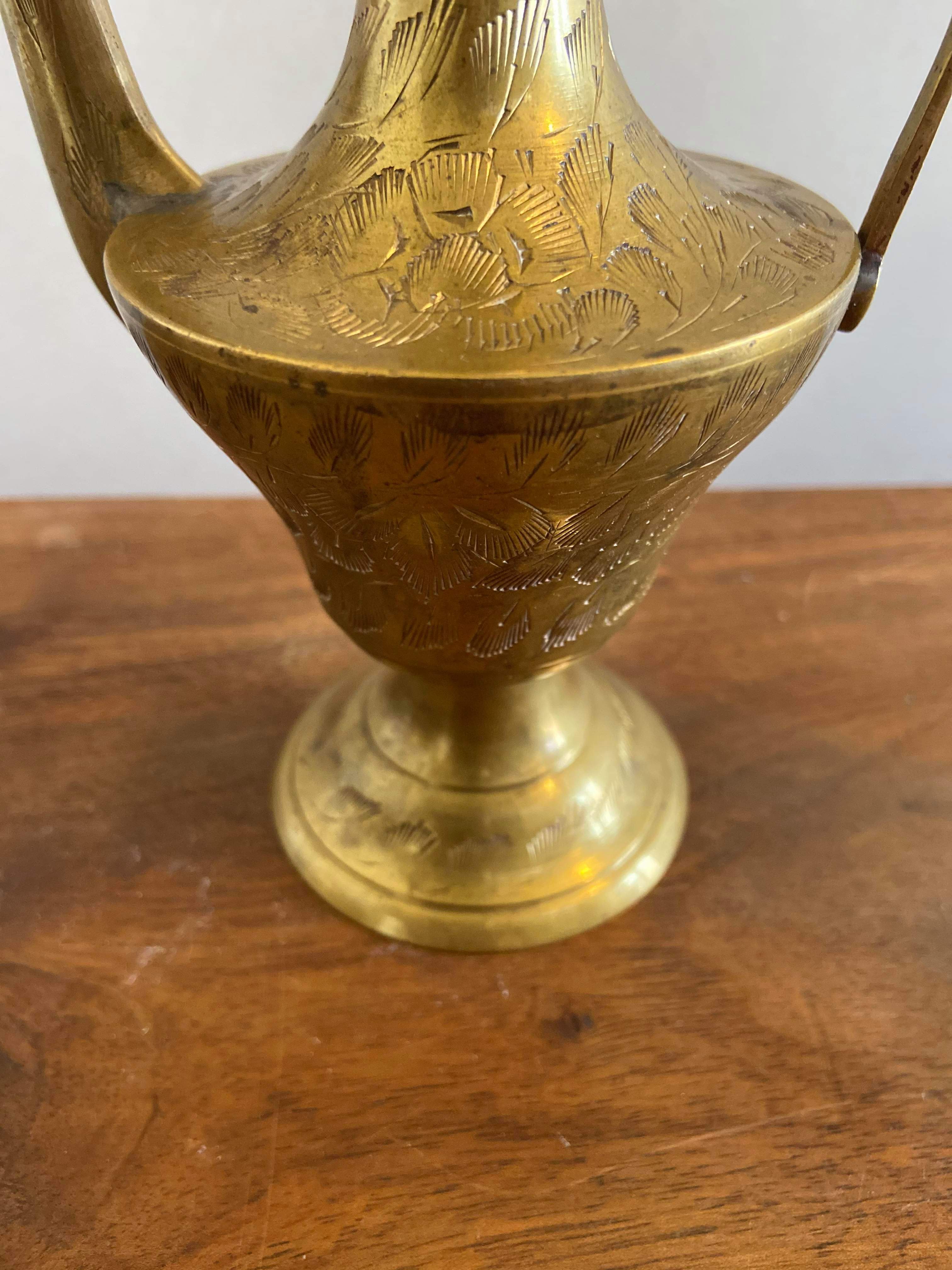 Brass or bronze teapot