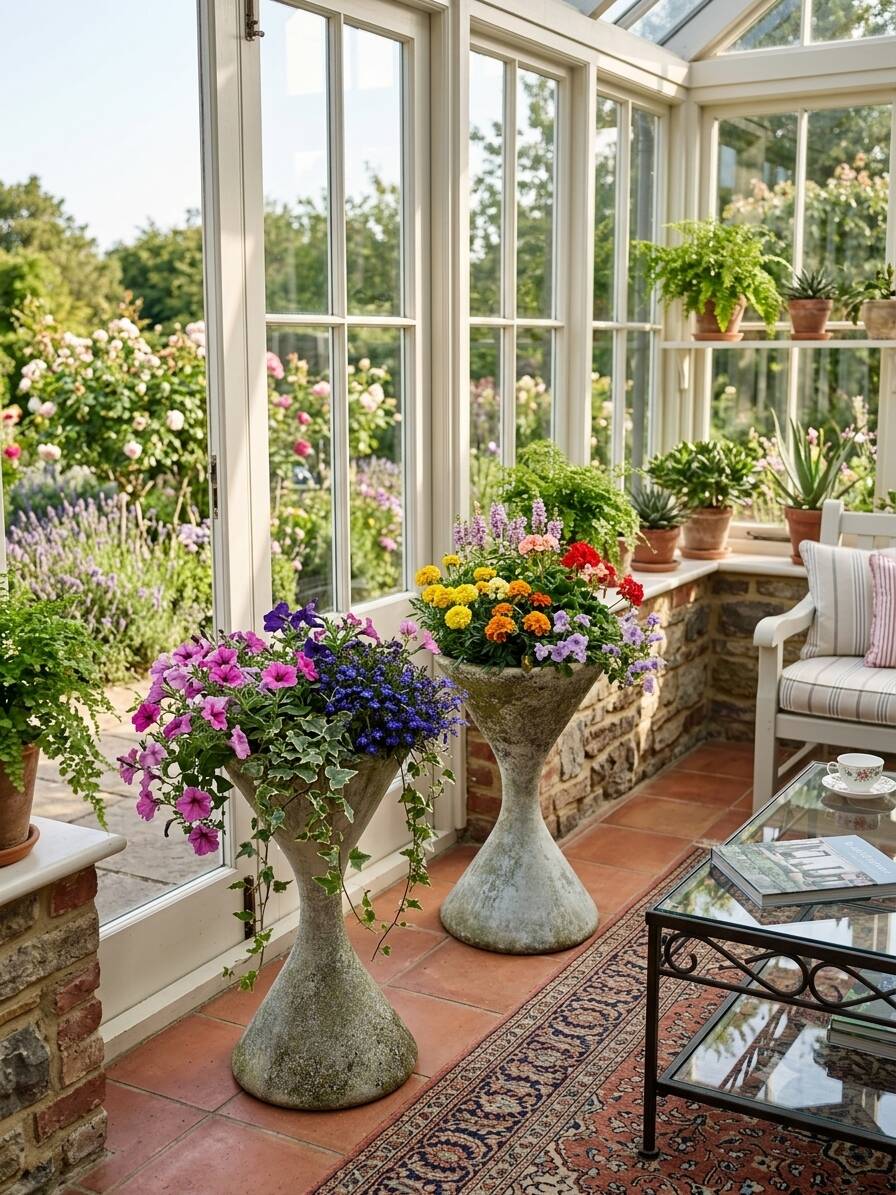 Pair of diabolos in eternit by Willy Guhl and Anton Bee – 1960