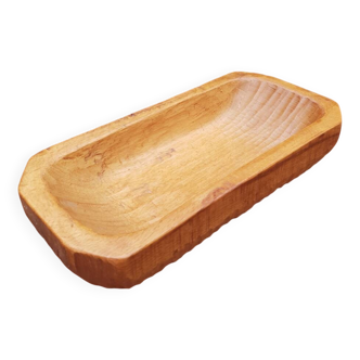 Vintage wooden pocket emptier
