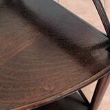 Rattan corner shelf